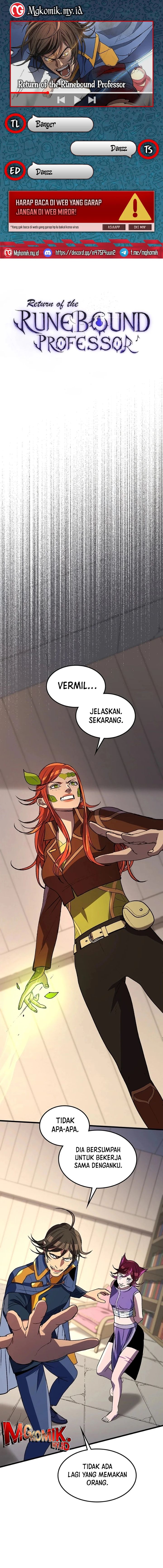 Return of the Runebound Professor Chapter 24 Gambar 1