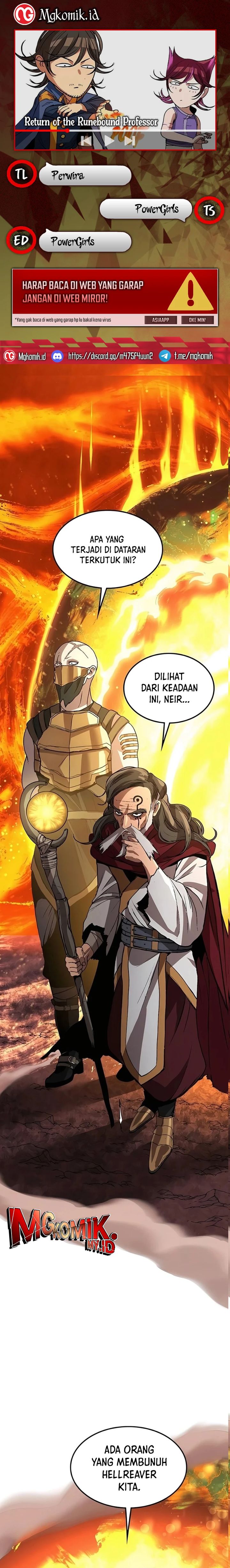 Return of the Runebound Professor Chapter 28 Gambar 1
