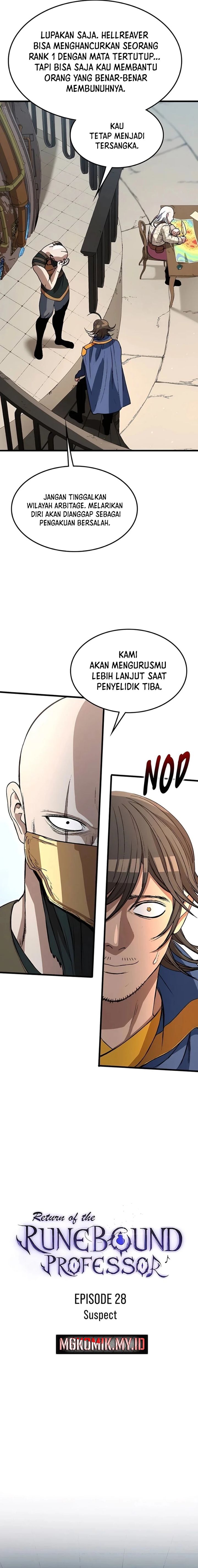 Return of the Runebound Professor Chapter 28 Gambar 11
