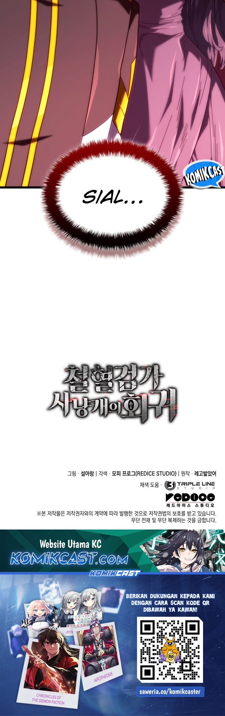 Revenge of the Iron-Blooded Sword Hound Chapter 131 Gambar 51