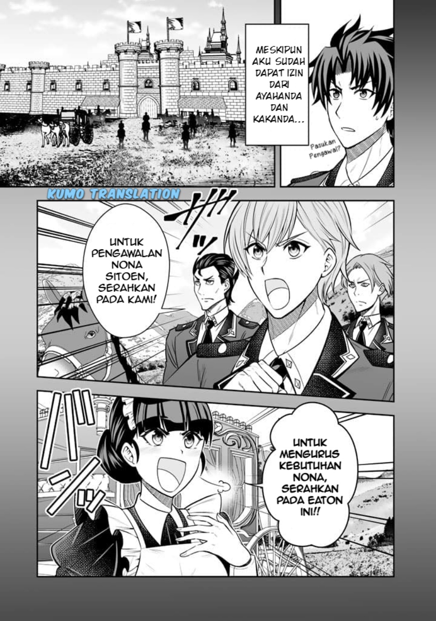 Rinkoku kara Kita Yome ga Kawaisugite Doushiyou Chapter 06.1 Gambar 4