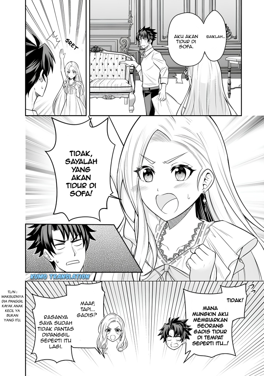 Rinkoku kara Kita Yome ga Kawaisugite Doushiyou Chapter 07.1 Gambar 5
