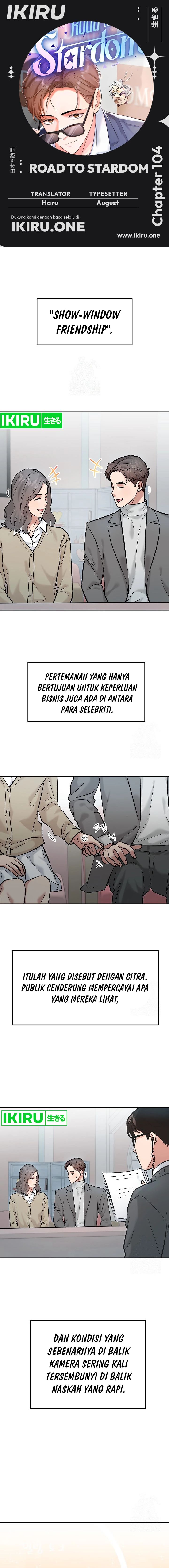 Road to Stardom Chapter 104 Gambar 1