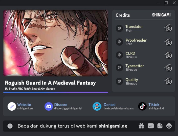 Roguish Guard in a Medieval Fantasy Chapter 08 Gambar 1