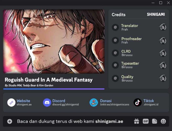 Roguish Guard in a Medieval Fantasy Chapter 15 Gambar 1