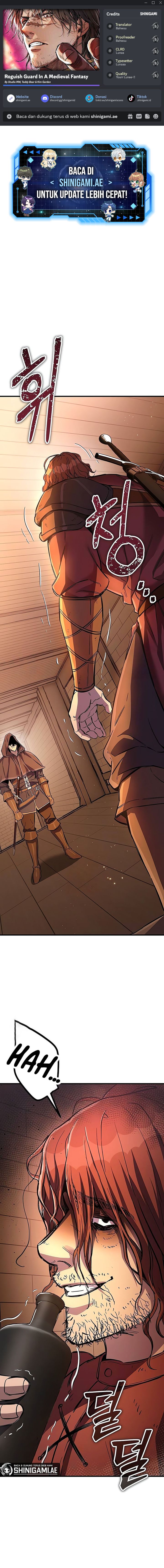 Roguish Guard in a Medieval Fantasy Chapter 25 Gambar 1