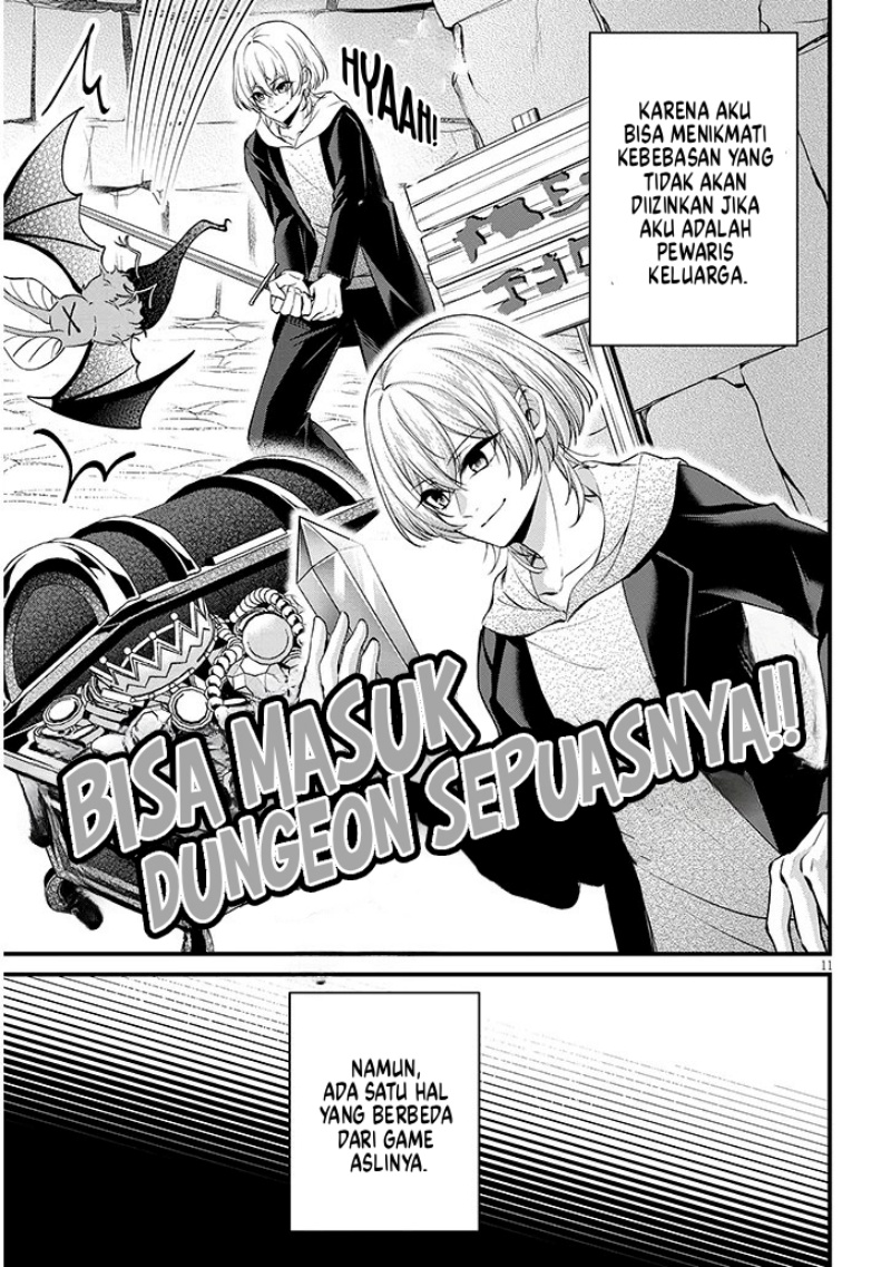 Rojiura de Hirotta Onnanoko ga Bad End-go no Otome Game no Heroine Datta Ken Chapter 01 Gambar 12