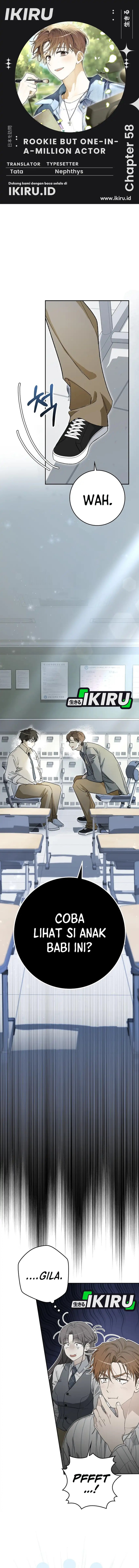 Rookie but One-In-A-Million Actor Chapter 58 Gambar 1
