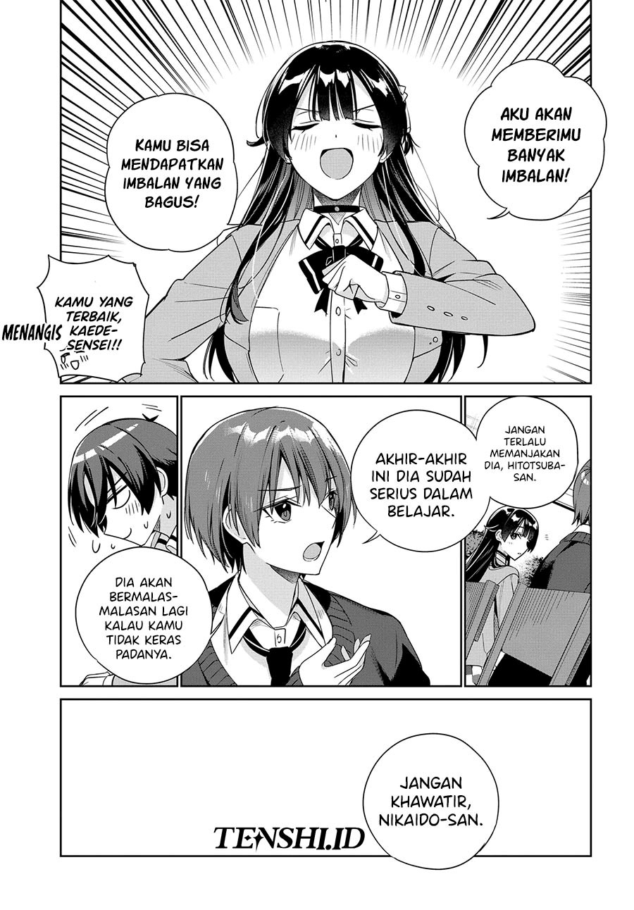 Ryoushin no Shakkin wo Katagawari Shite Morau Jouken wa Nihon’ichi Kawaii Joshikousei to Issho ni Kurasu Koto Deshita Chapter 28 Gambar 24
