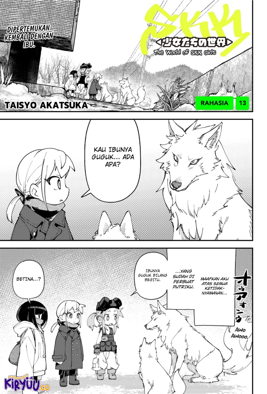 SKK – Shoujo-tachi no Sekai Chapter 13 Gambar 2