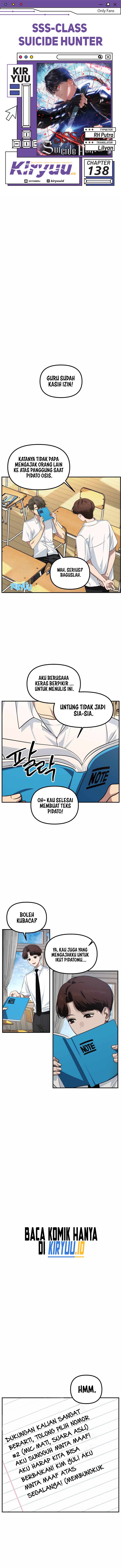 SSS-Class Suicide Hunter Chapter 138 Gambar 1