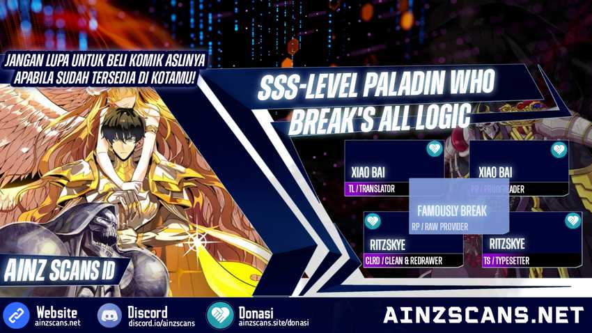 SSS-Level Paladin Who Breaks All Logic Chapter 39 Gambar 1