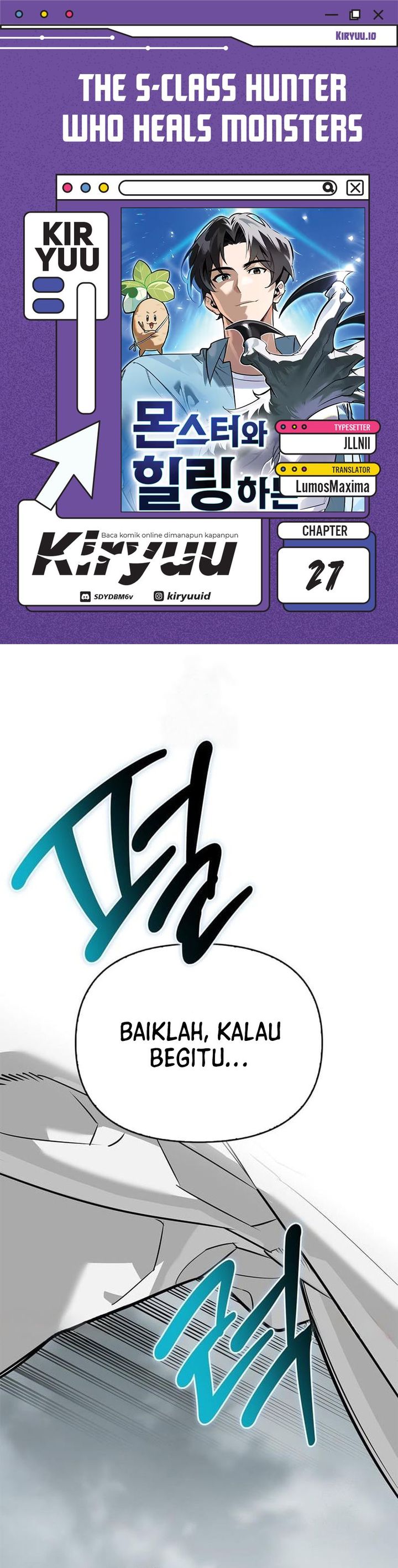 S-Class Hunter Heals with Monsters Chapter 27 Gambar 1