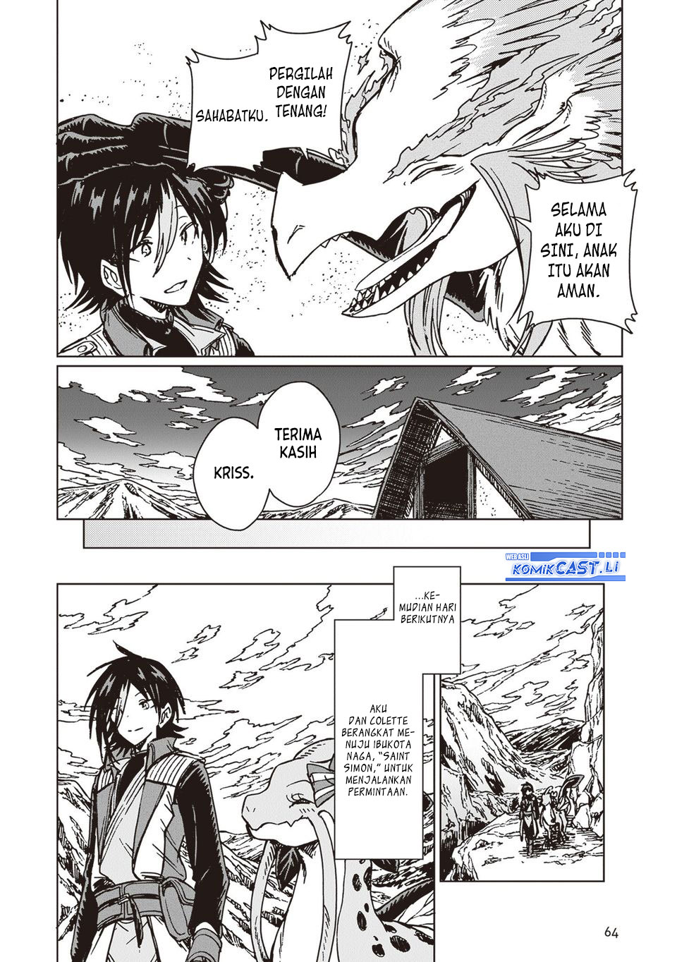 S-kyuu Guild wo Tsuihou saretakedo, Jitsu wa Ore dake Dragon no Kotoba ga Wakaru no de, Kidzuita Toki ni wa Ryuu Kishi no Chouten wo Kiwametemashita Chapter 31 Gambar 31