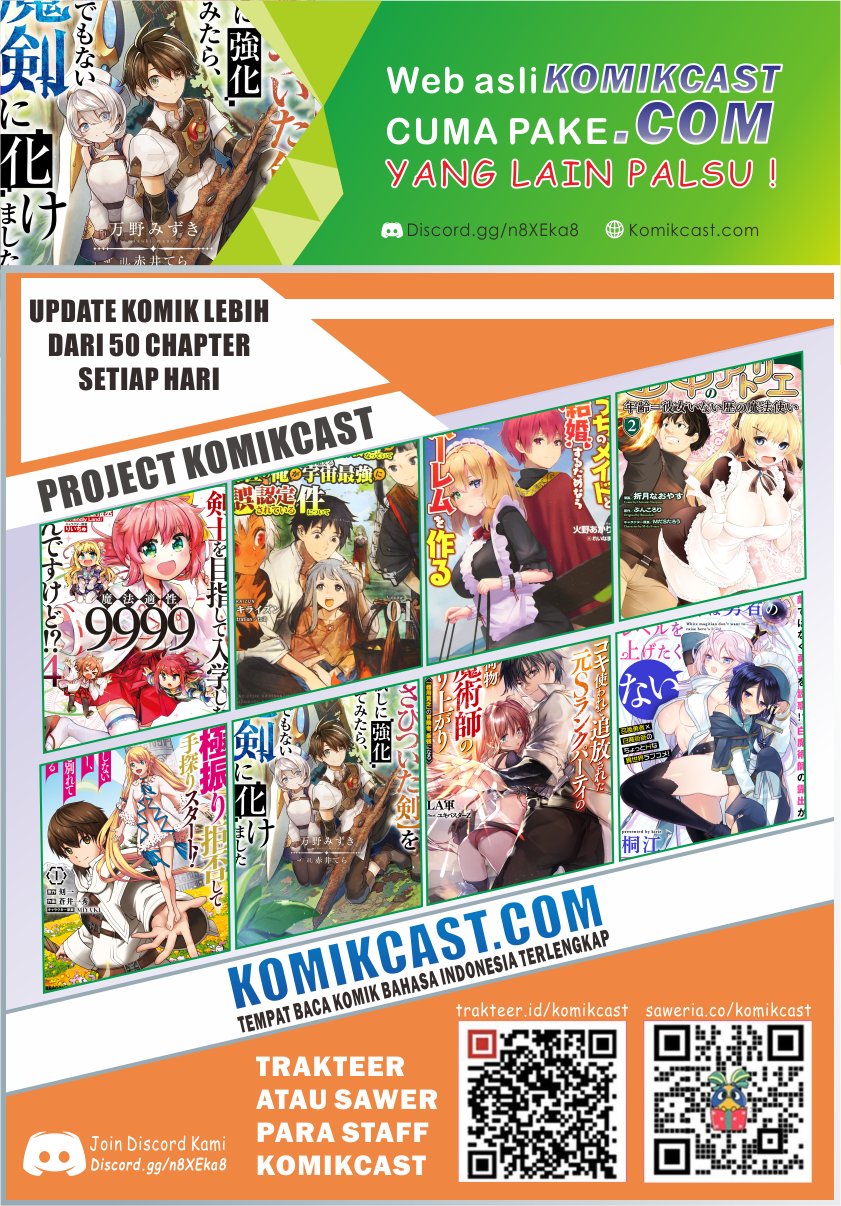 Sabitsuita Ken wo Tameshi ni Kyouka Shite Mitara, Tondemonai Maken ni Bakemashita Chapter 02 Gambar 36