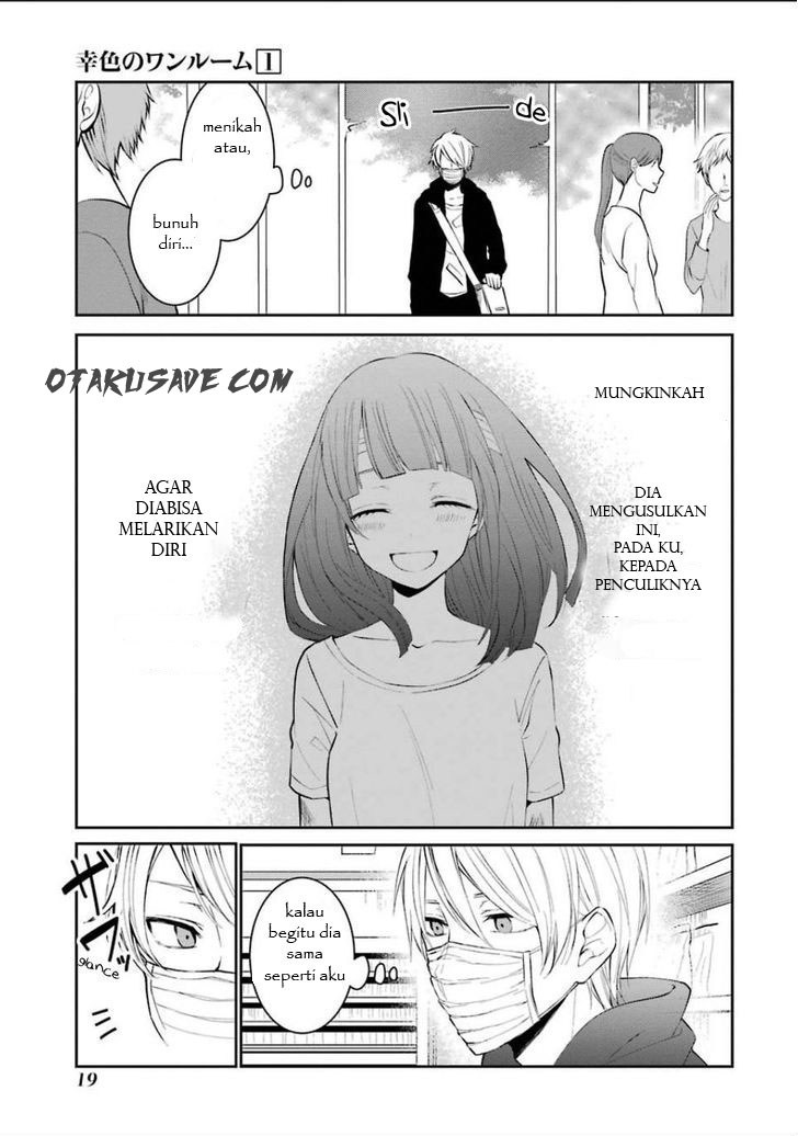 Sachi-iro no One Room Chapter 01 Gambar 20