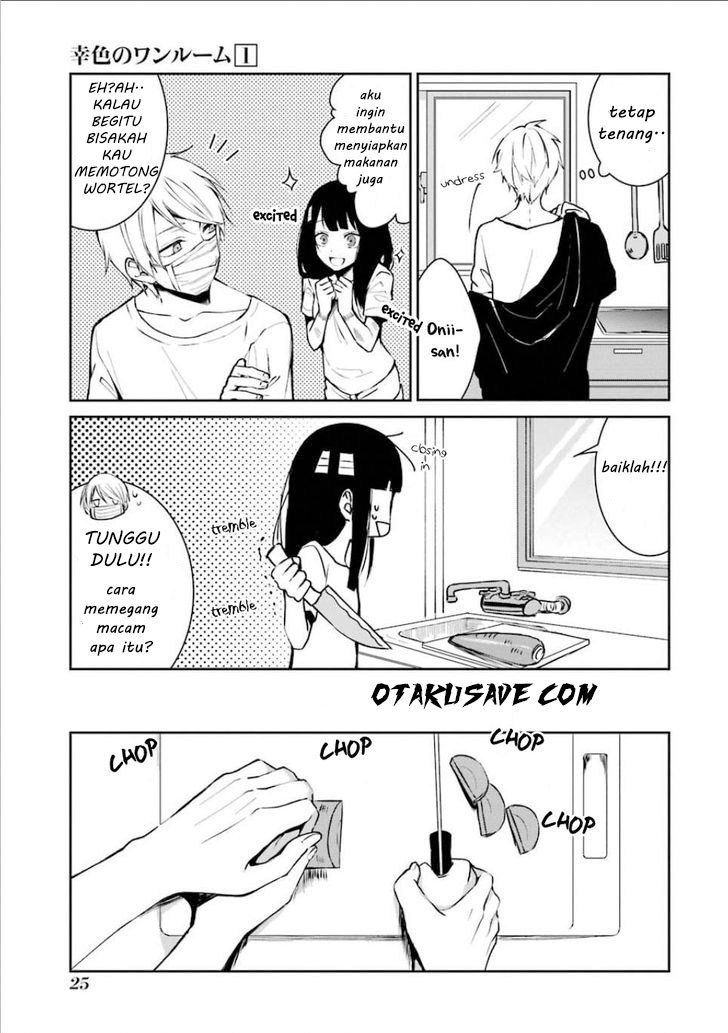 Sachi-iro no One Room Chapter 01 Gambar 26