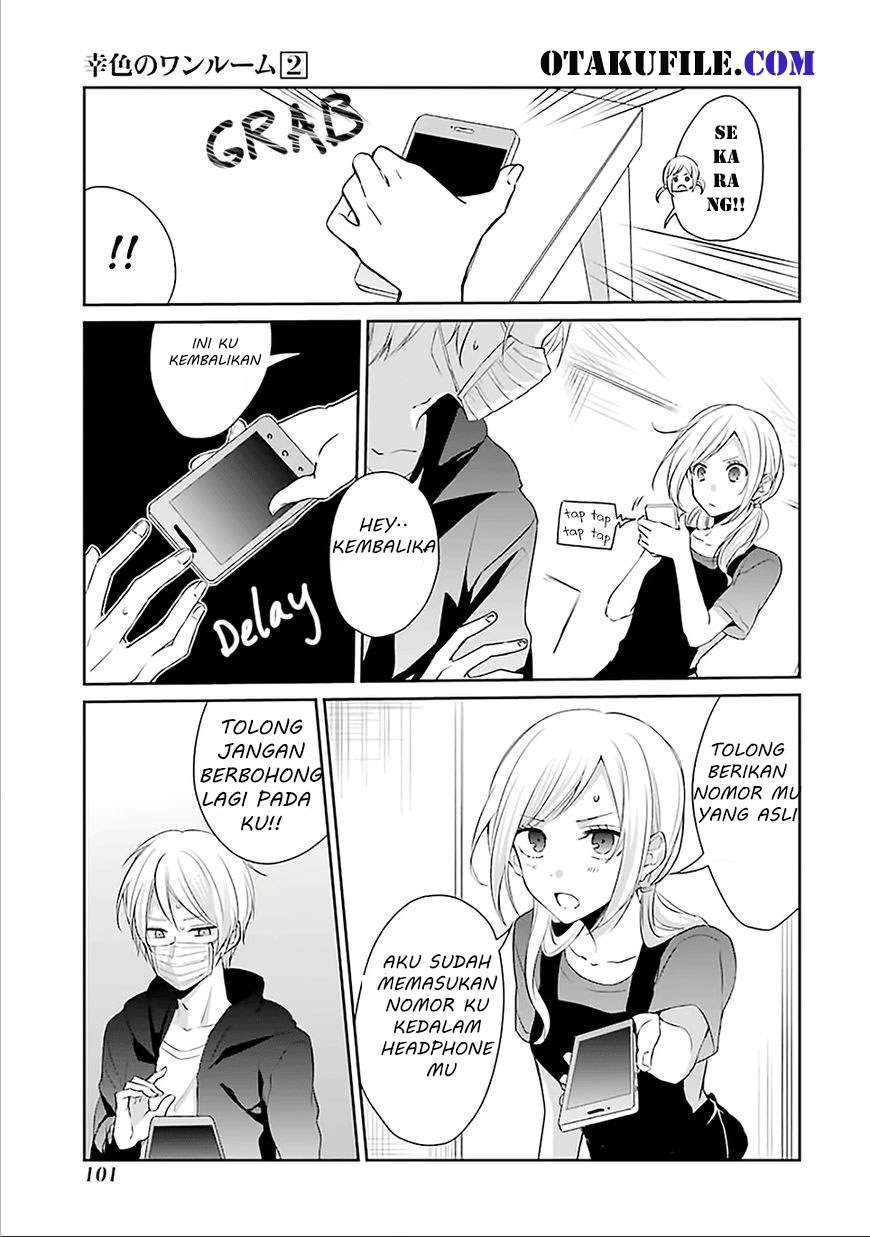Sachi-iro no One Room Chapter 10 Gambar 19