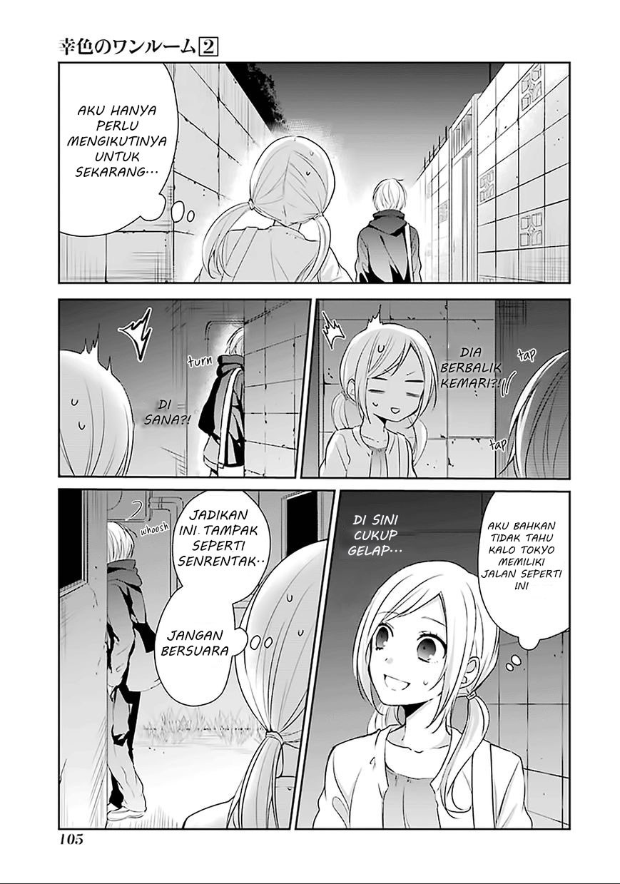 Sachi-iro no One Room Chapter 10 Gambar 23
