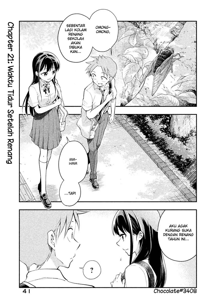 Saeki-san wa Nemutteru Chapter 21 Gambar 1