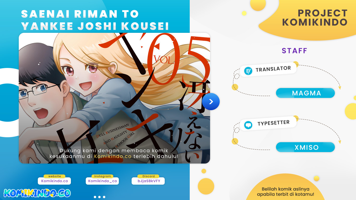 Saenai Riman to Yankee Joshi Kousei Chapter 22 Gambar 1