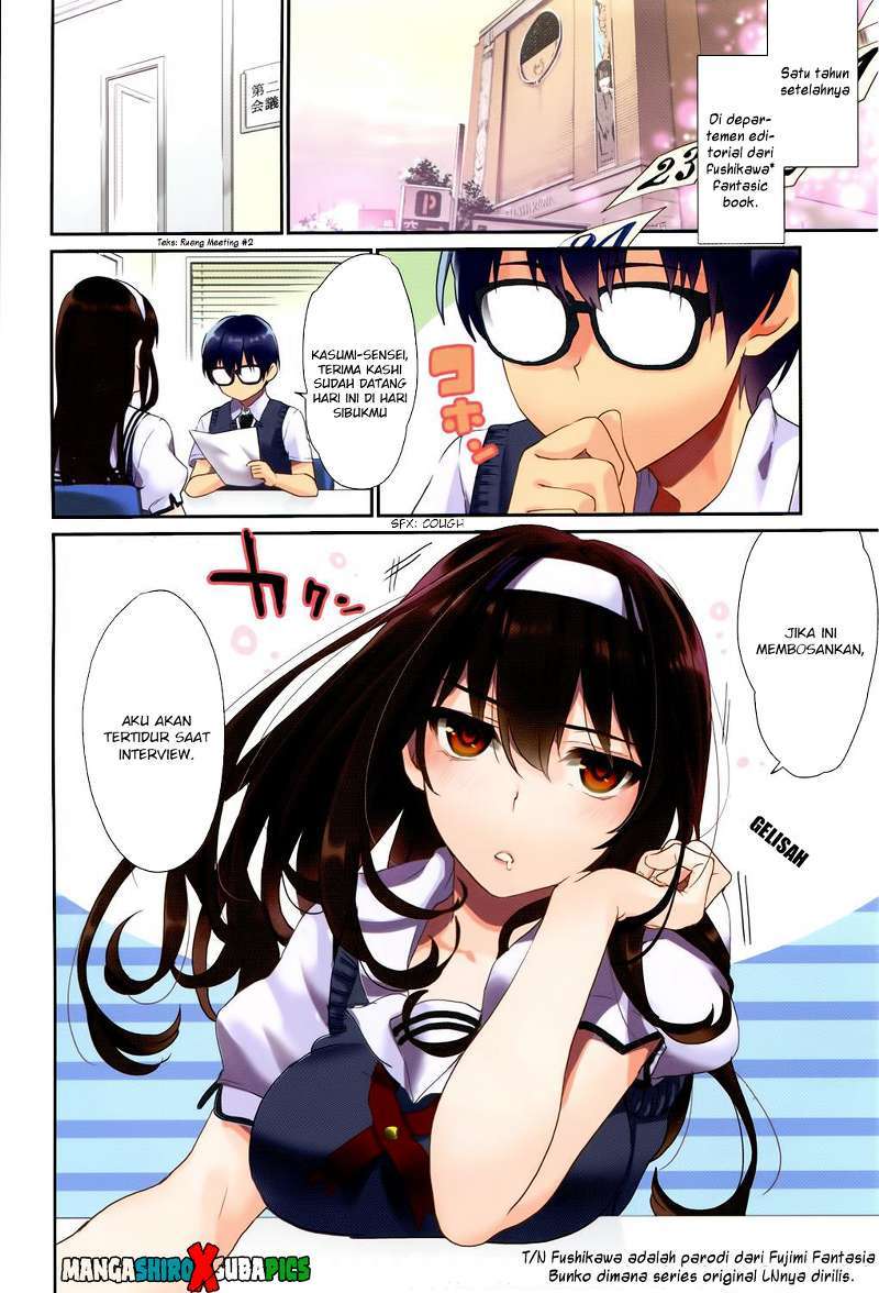 Saenai Heroine no Sodatekata: Koisuru Metronome Chapter 01 Gambar 9