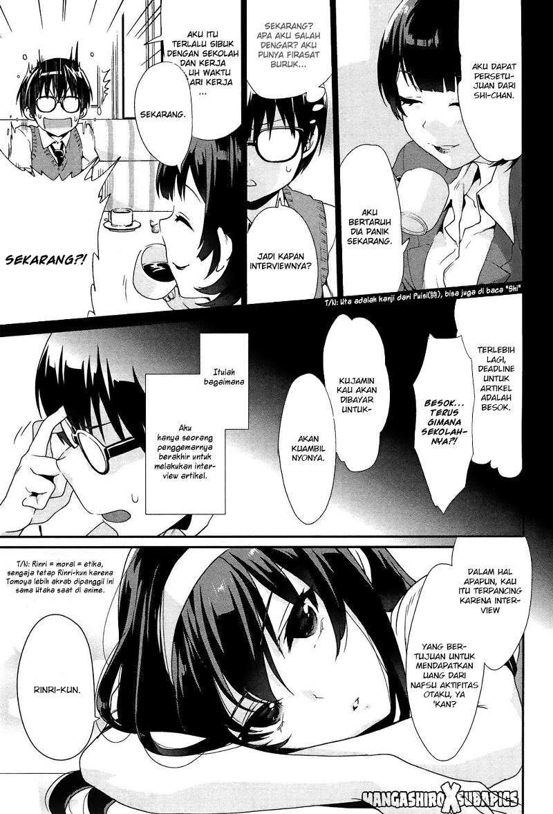 Saenai Heroine no Sodatekata: Koisuru Metronome Chapter 01 Gambar 12