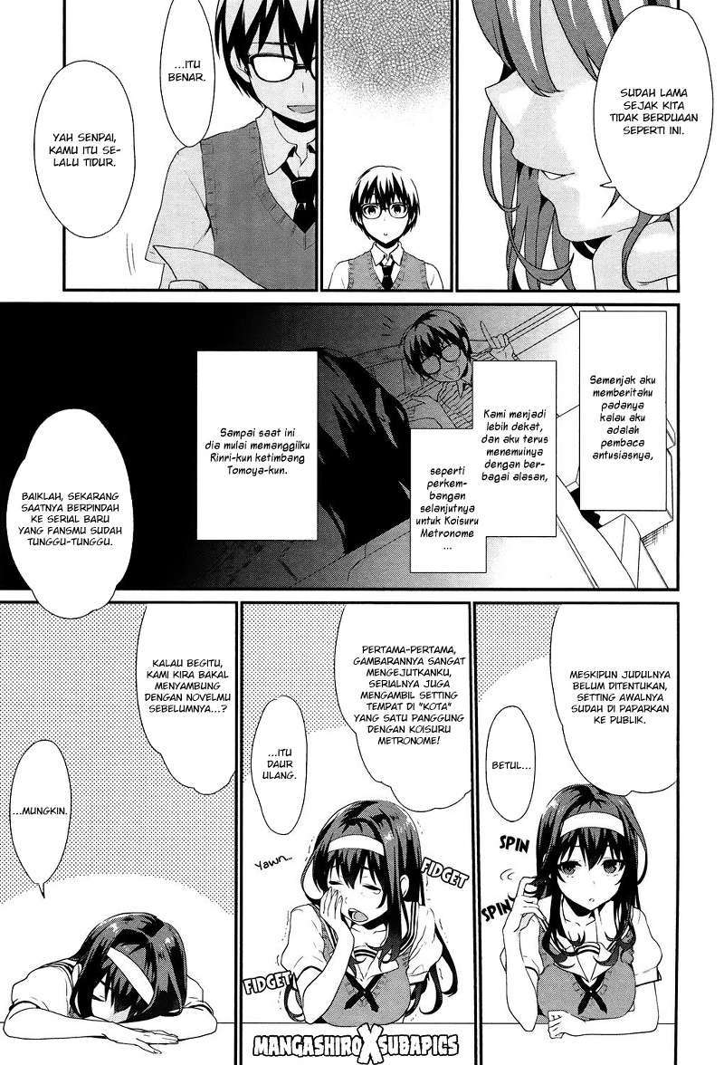 Saenai Heroine no Sodatekata: Koisuru Metronome Chapter 01 Gambar 14