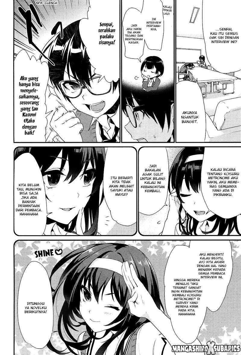 Saenai Heroine no Sodatekata: Koisuru Metronome Chapter 01 Gambar 15