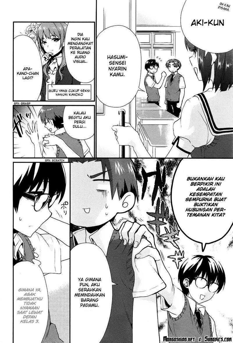 Saenai Heroine no Sodatekata: Koisuru Metronome Chapter 03 Gambar 6