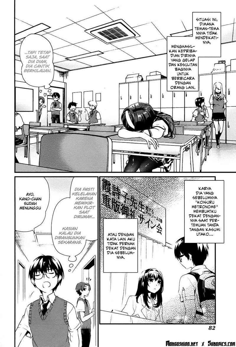 Saenai Heroine no Sodatekata: Koisuru Metronome Chapter 03 Gambar 10