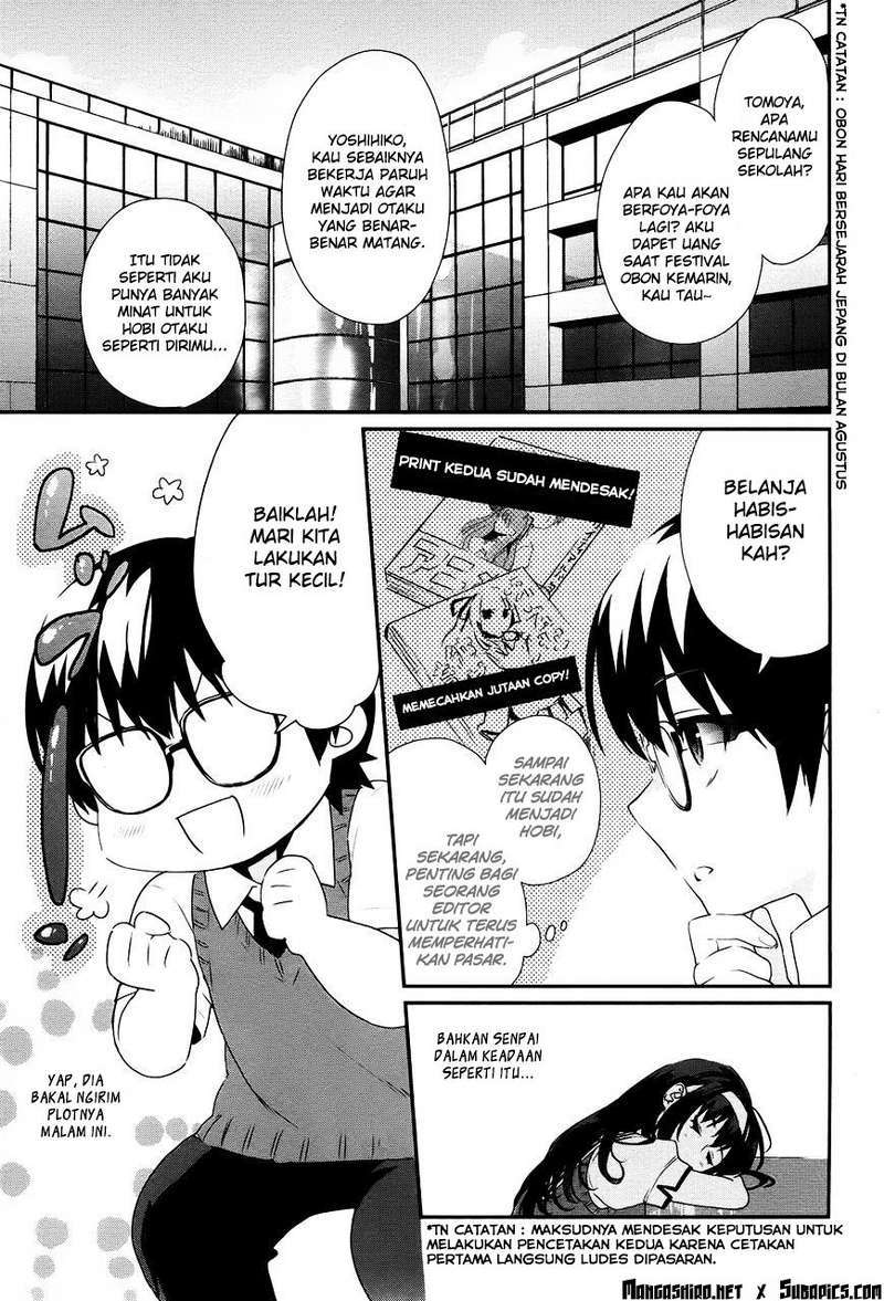 Saenai Heroine no Sodatekata: Koisuru Metronome Chapter 03 Gambar 11