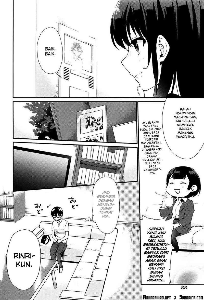 Saenai Heroine no Sodatekata: Koisuru Metronome Chapter 03 Gambar 16