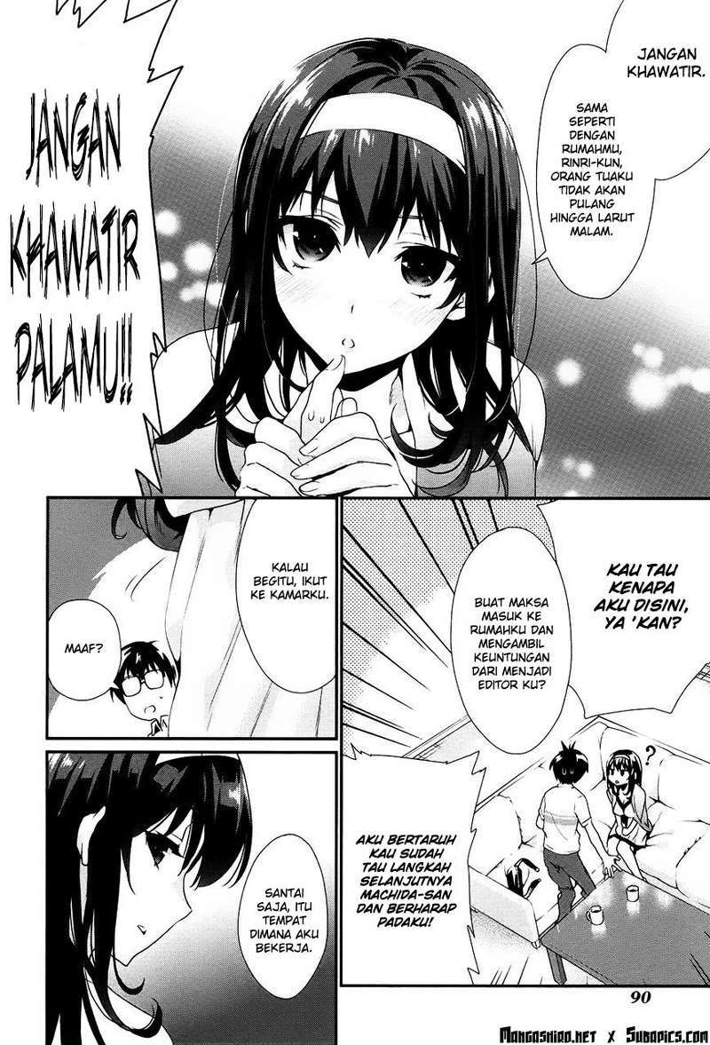 Saenai Heroine no Sodatekata: Koisuru Metronome Chapter 03 Gambar 18