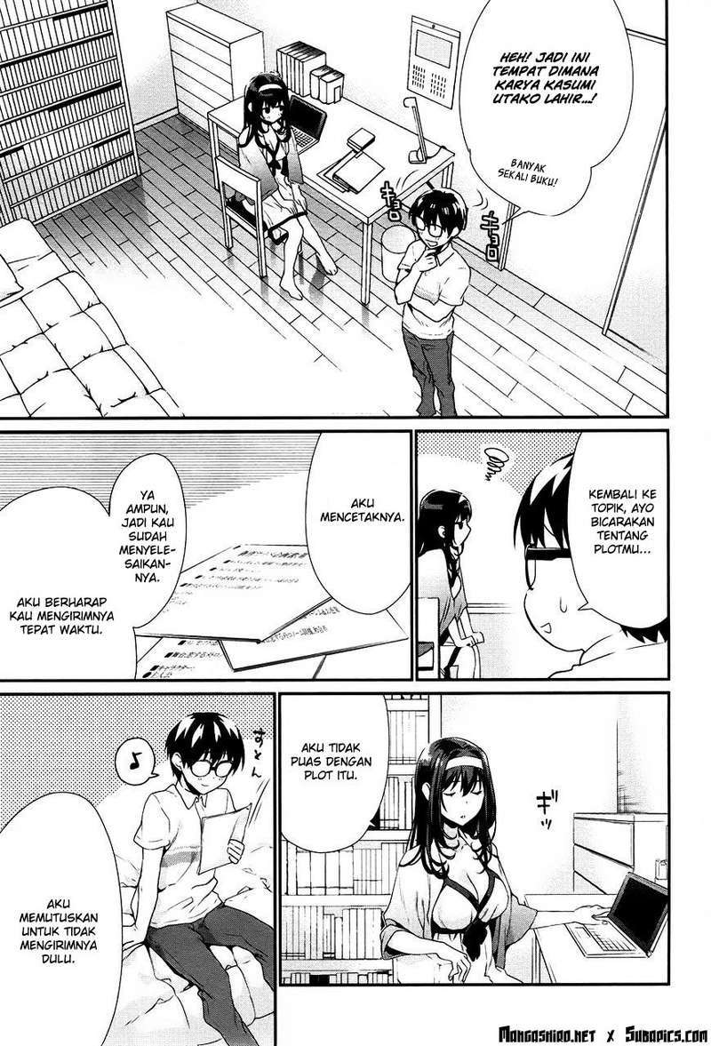 Saenai Heroine no Sodatekata: Koisuru Metronome Chapter 03 Gambar 19