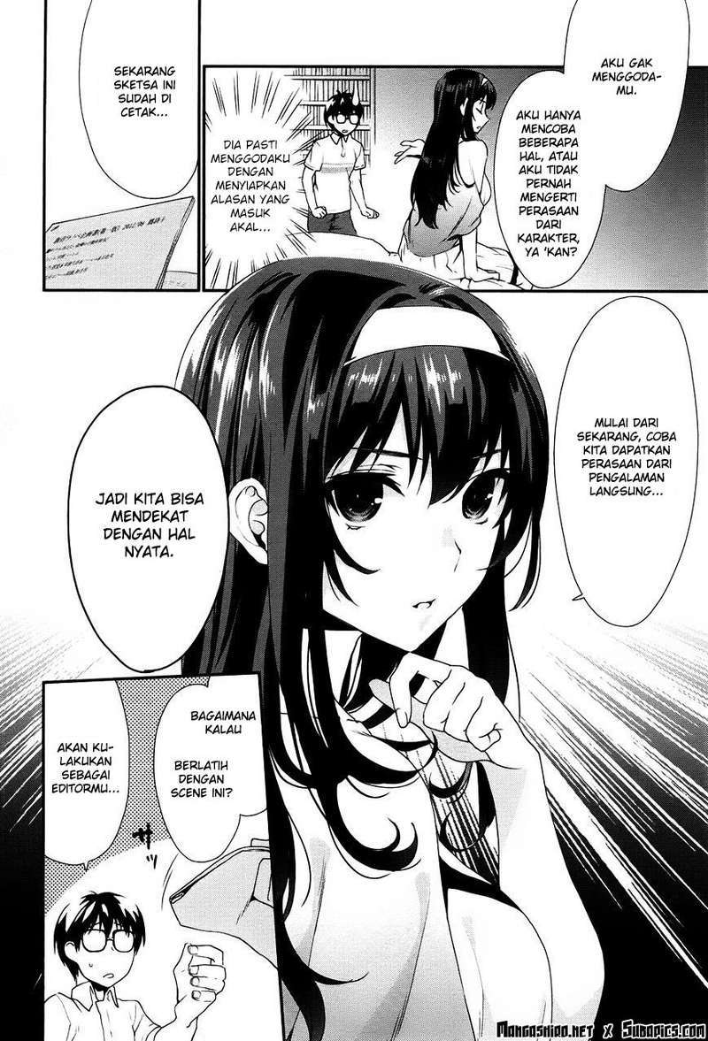 Saenai Heroine no Sodatekata: Koisuru Metronome Chapter 03 Gambar 22
