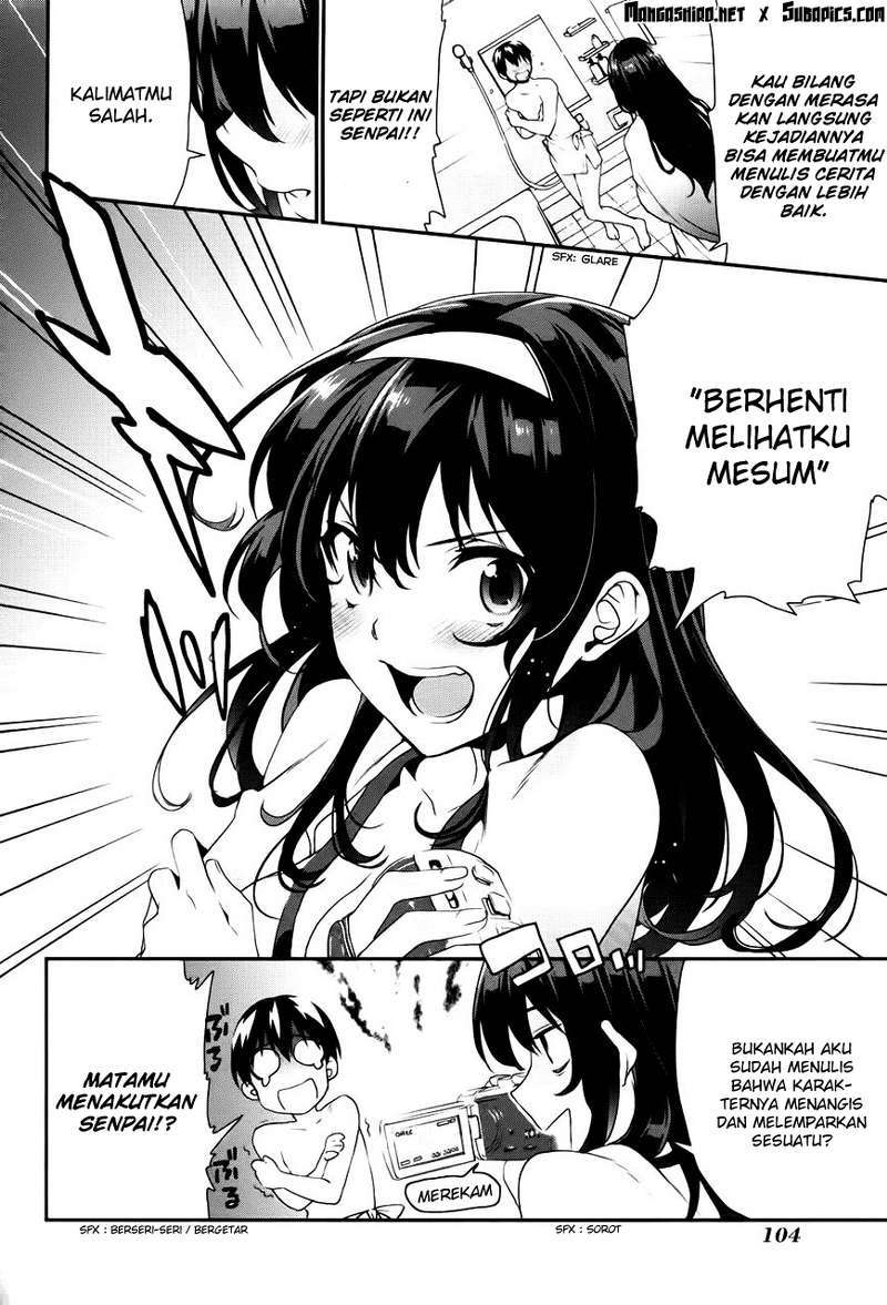 Saenai Heroine no Sodatekata: Koisuru Metronome Chapter 04 Gambar 4