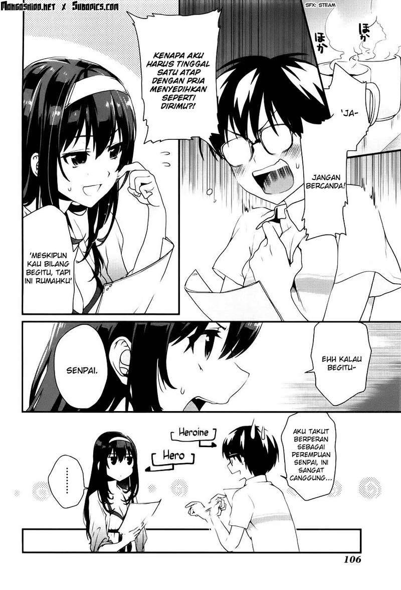 Saenai Heroine no Sodatekata: Koisuru Metronome Chapter 04 Gambar 6