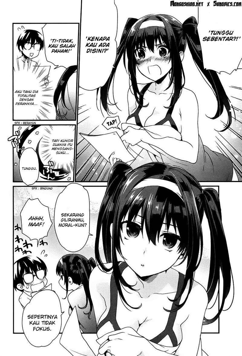 Saenai Heroine no Sodatekata: Koisuru Metronome Chapter 04 Gambar 8