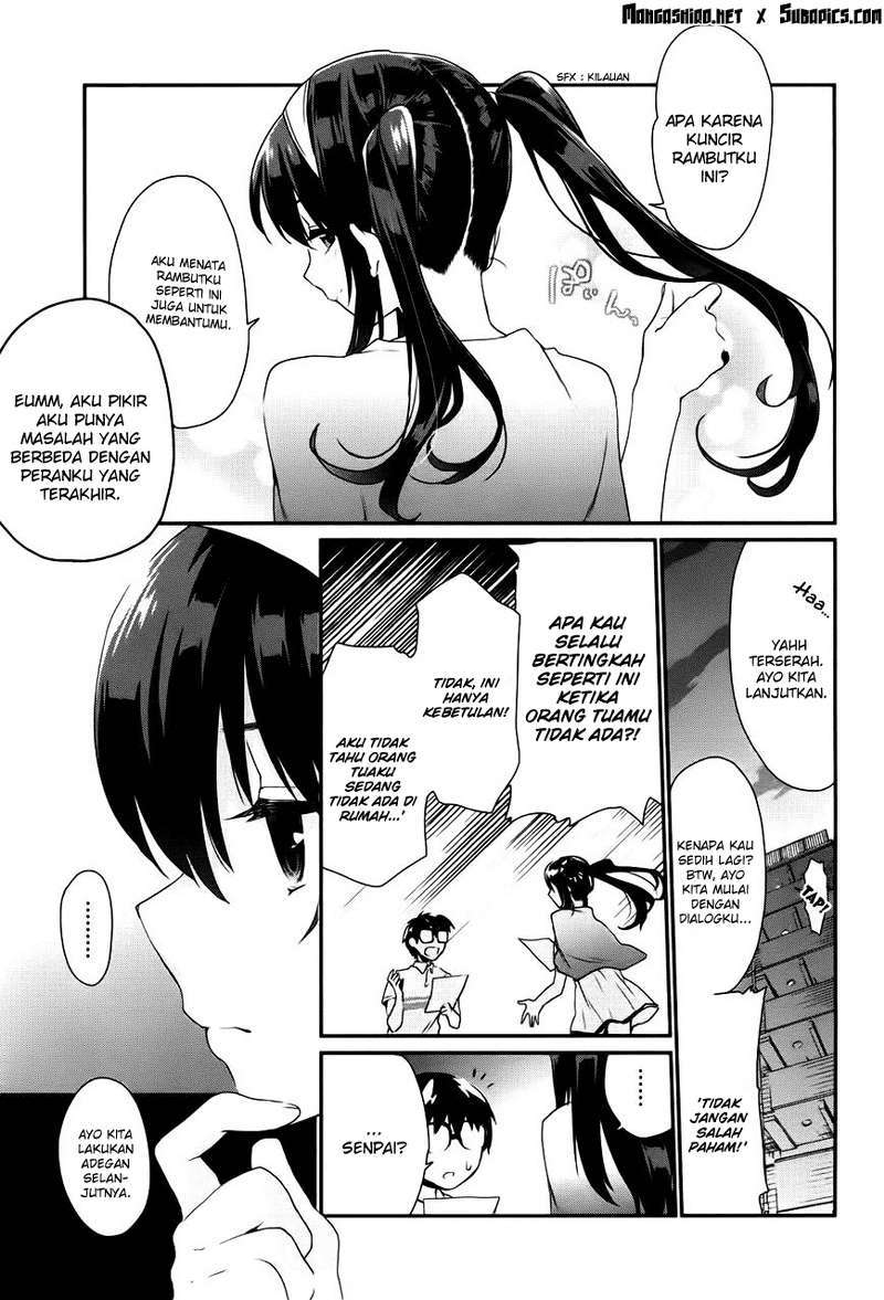 Saenai Heroine no Sodatekata: Koisuru Metronome Chapter 04 Gambar 9
