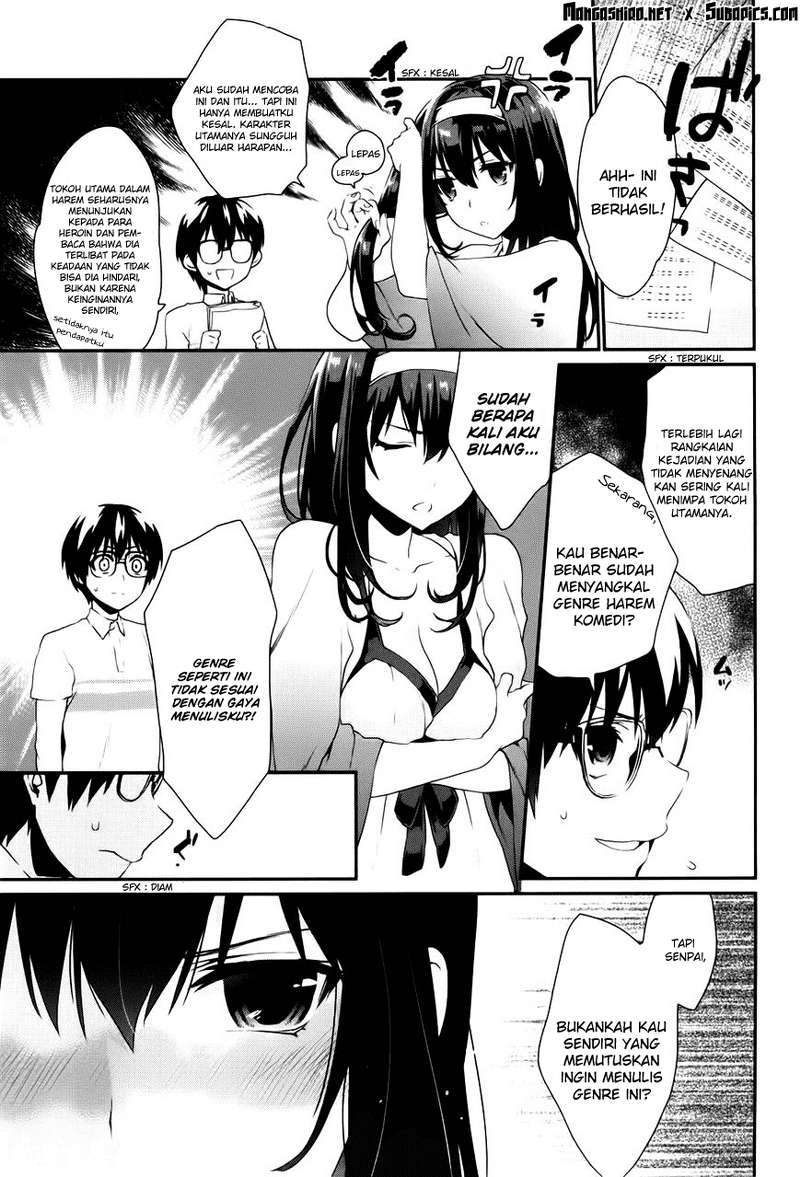 Saenai Heroine no Sodatekata: Koisuru Metronome Chapter 04 Gambar 11