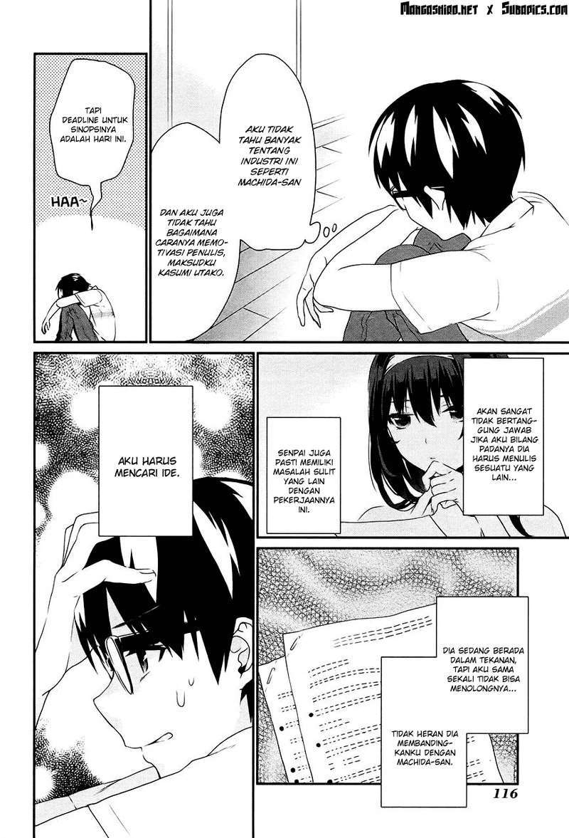 Saenai Heroine no Sodatekata: Koisuru Metronome Chapter 04 Gambar 16