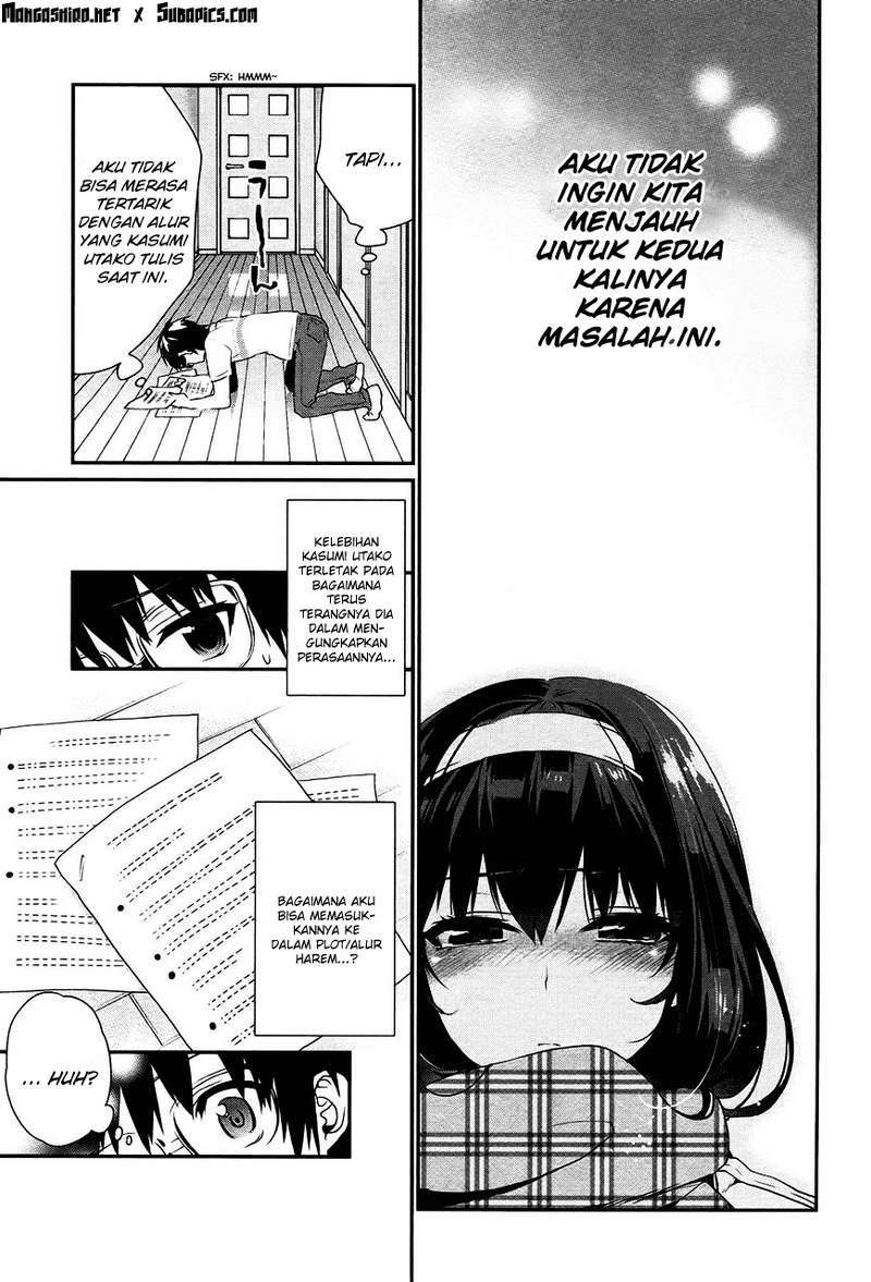 Saenai Heroine no Sodatekata: Koisuru Metronome Chapter 04 Gambar 17