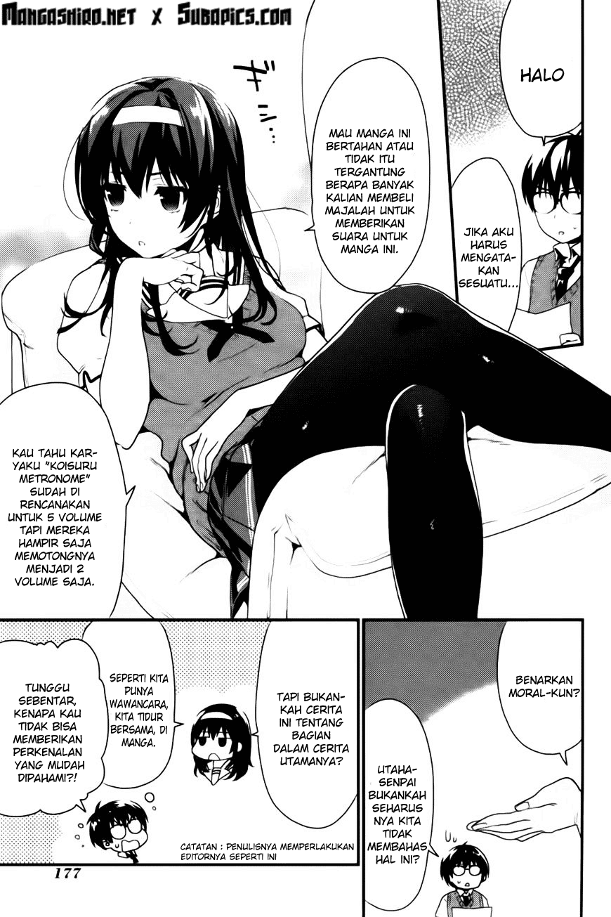 Saenai Heroine no Sodatekata: Koisuru Metronome Chapter 05.5 Gambar 4
