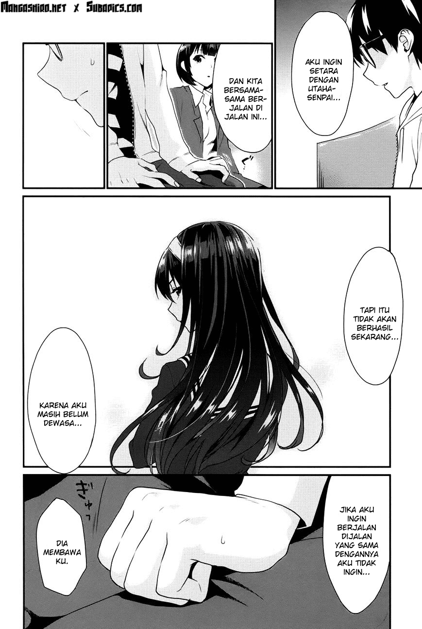 Saenai Heroine no Sodatekata: Koisuru Metronome Chapter 06 Gambar 14