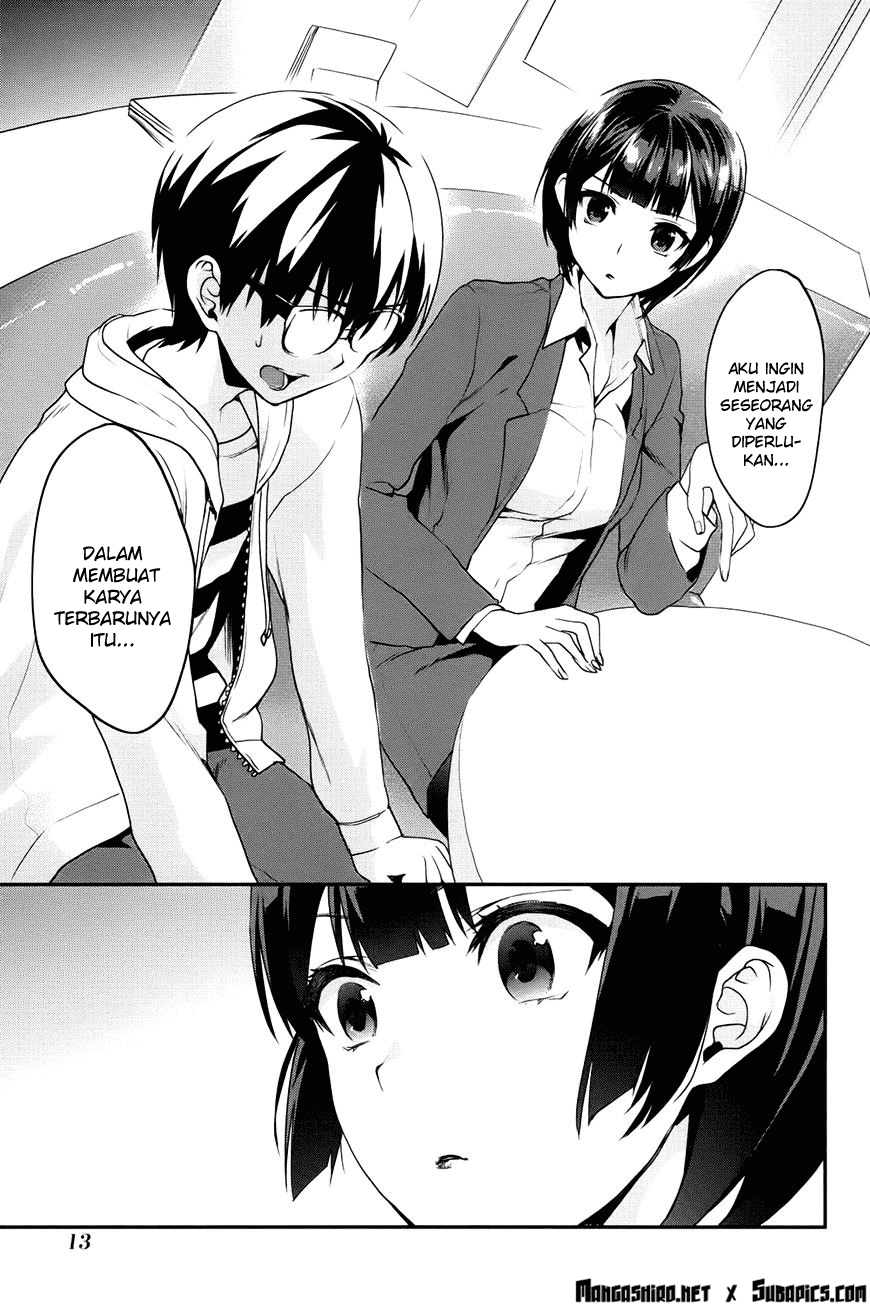 Saenai Heroine no Sodatekata: Koisuru Metronome Chapter 06 Gambar 15