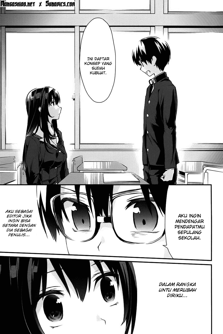 Saenai Heroine no Sodatekata: Koisuru Metronome Chapter 06 Gambar 19