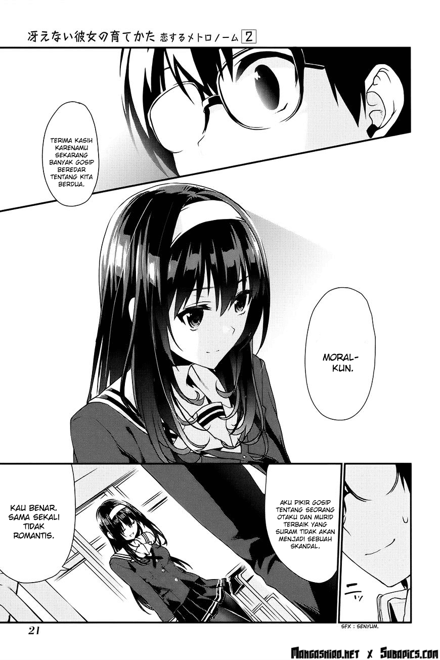 Saenai Heroine no Sodatekata: Koisuru Metronome Chapter 06 Gambar 23