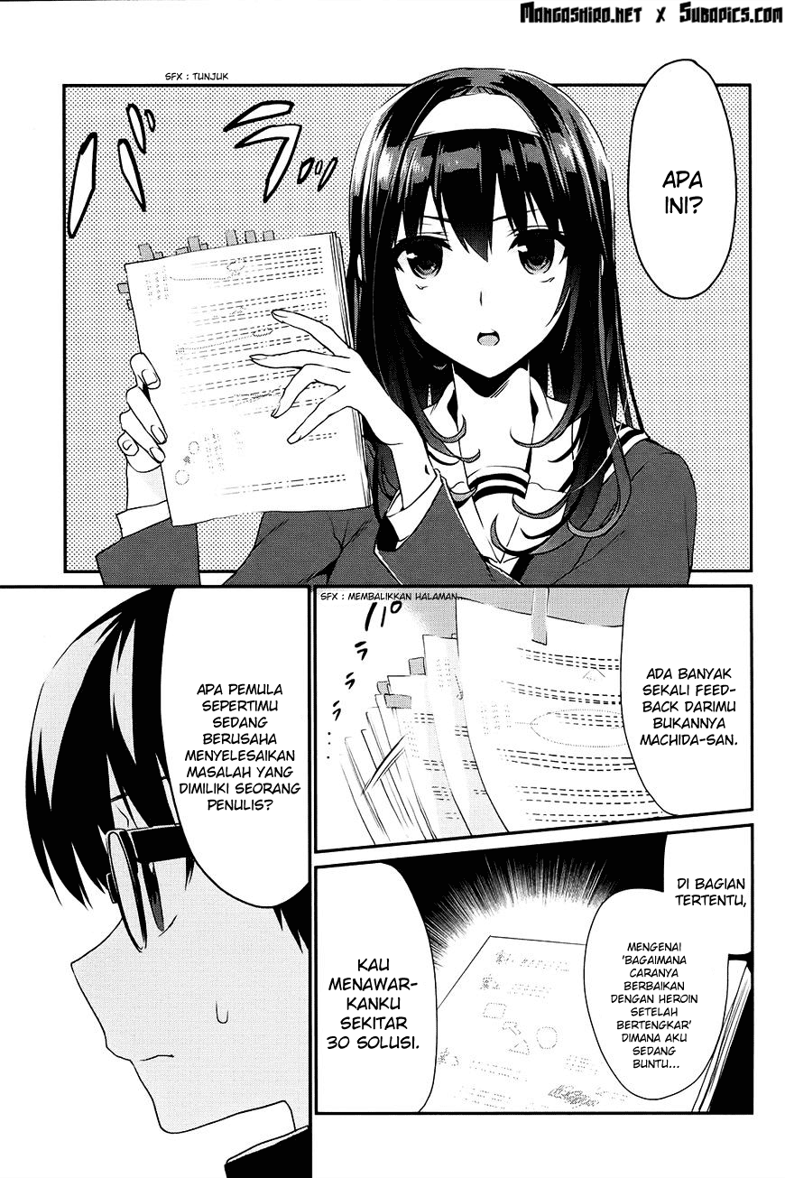 Saenai Heroine no Sodatekata: Koisuru Metronome Chapter 06 Gambar 25