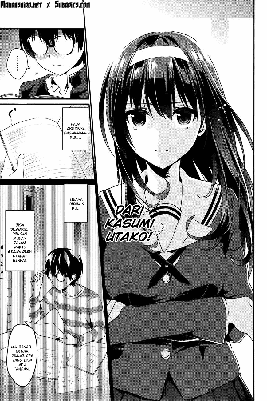 Saenai Heroine no Sodatekata: Koisuru Metronome Chapter 06 Gambar 31